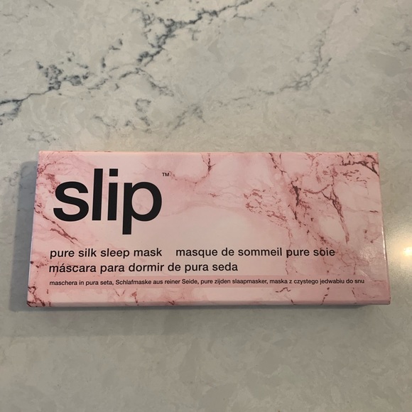 Slip Silk Sleep Mask - Pink Marble NEW - Picture 2 of 3